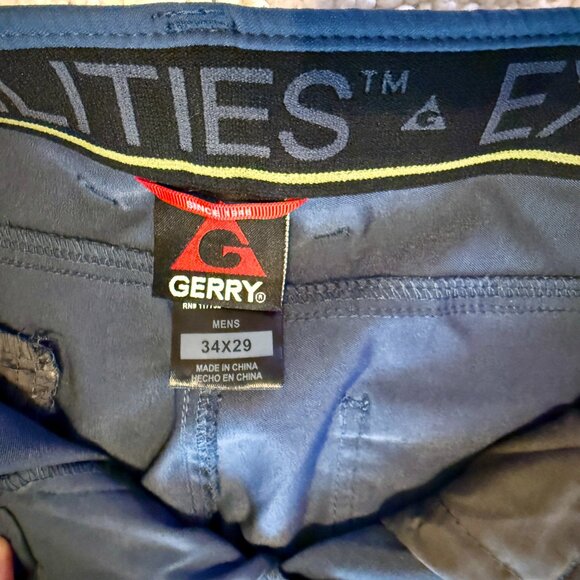 Gerry Men’s Outdoor Hiking Utility Pants – Size 34x29 - Picture 2 of 4